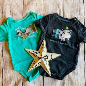 🌸 BUNDLE 🌸 Onesies size  6 Months